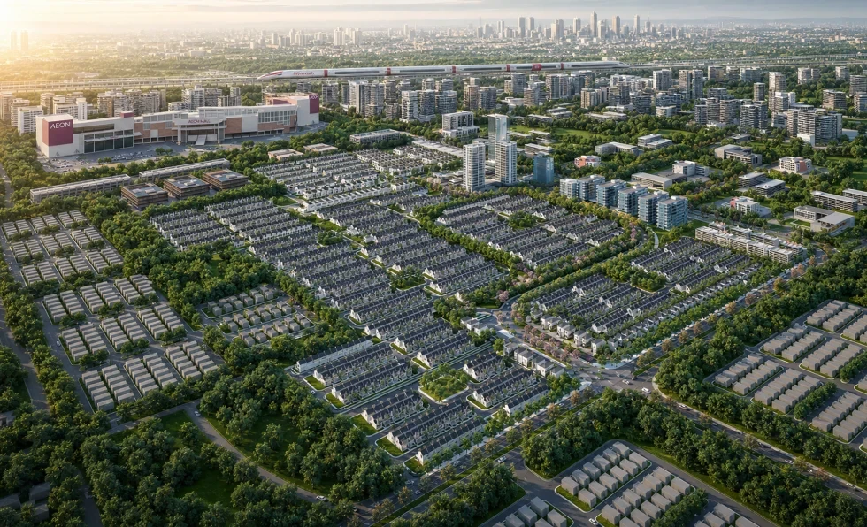Masterplan kawasan CBD Deltamas