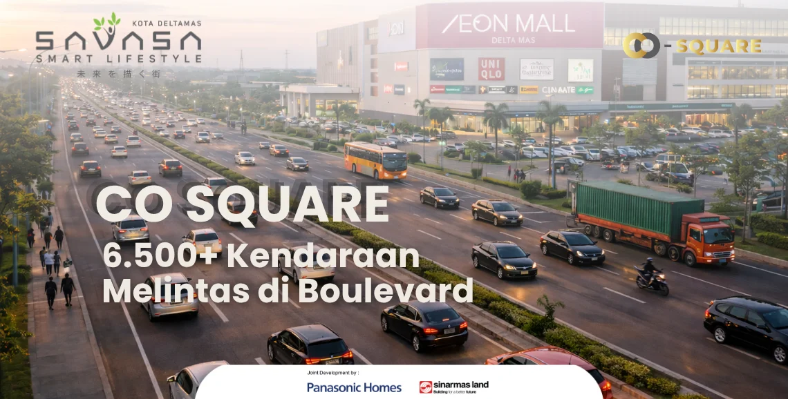 6.500+ kendaraan melintas di boulevard